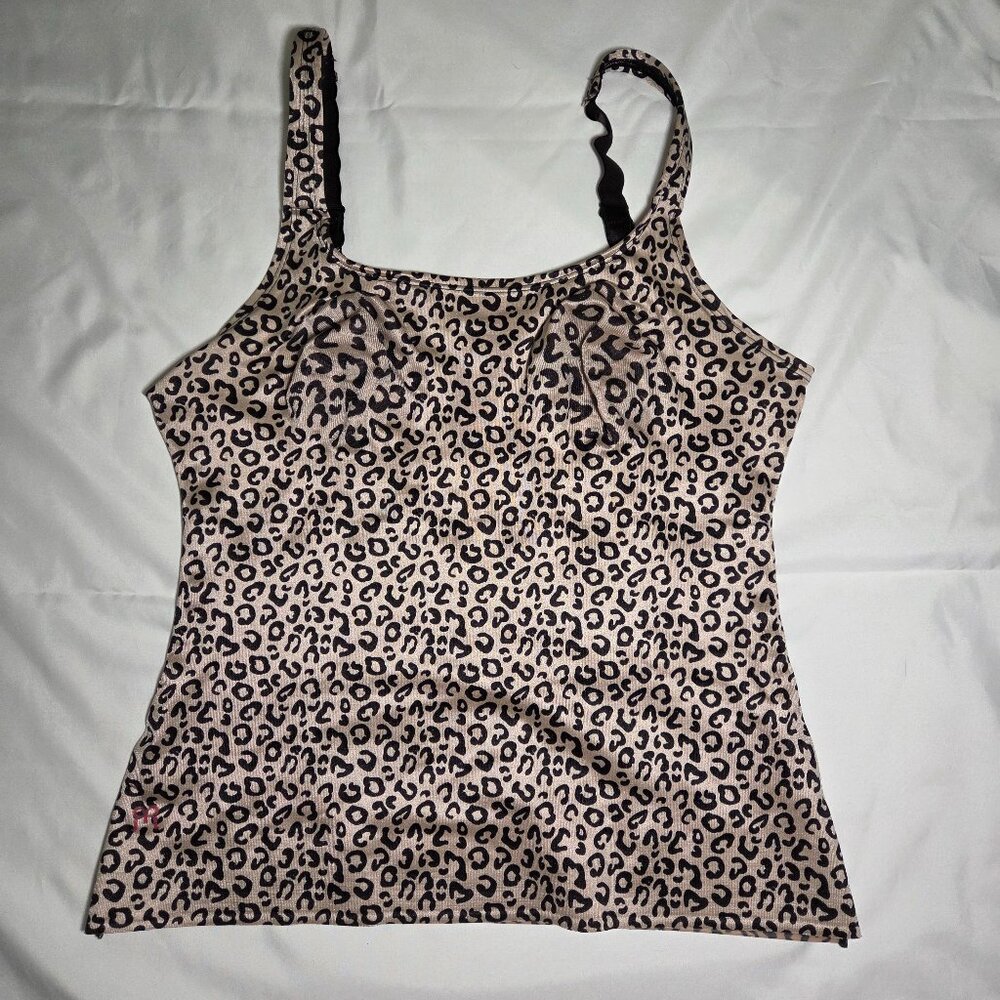 Ruby Ribbon Animal Print Shaping Cami Size 36 - image 1
